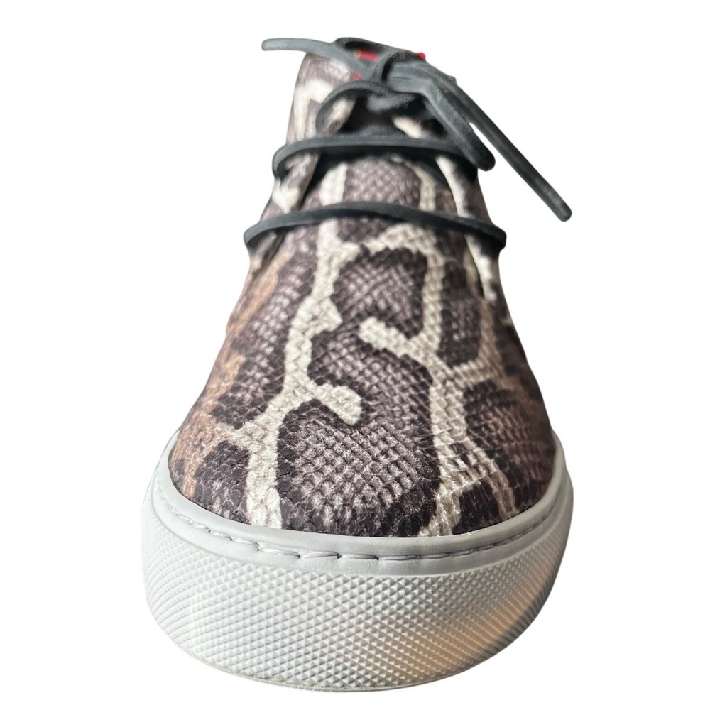 Del Toro Python Snake Print Leather Chukka Boots Made in Italy Size 9 xlnt cond! - Picture 12 of 13